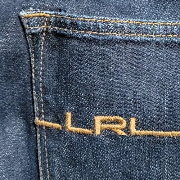 Luxury EUC Lauren Ralph Lauren Classic Straight Jean Size 8 - Picture 13 of 15